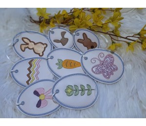 ITH Stickdatei - Osterbaum Anhänger